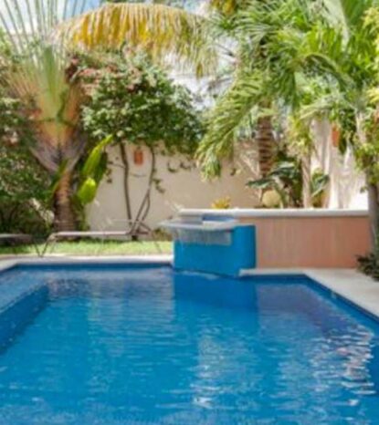 pool casa cascada downtown yourcozumel